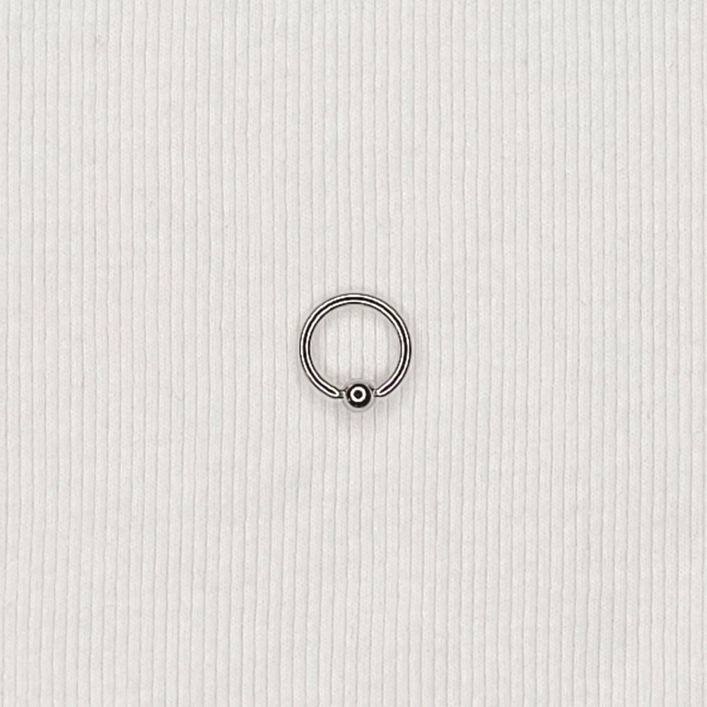 14 Gauge 38 Captive Bead Ring Piercing Jewelry